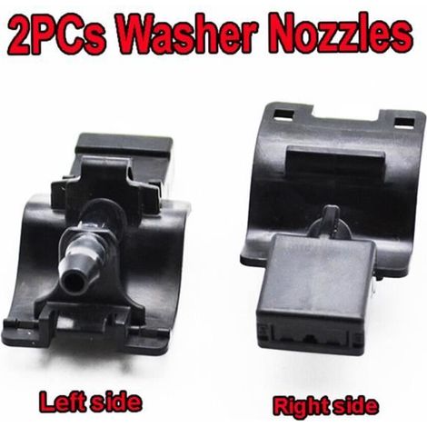 2PCS - Jet de Gicleur Lave-Glace - Voiture Pulvérisateur d\' Eau Pare-Brise Tuyau - Pour Toyota Prius XW30 Prius V 09-15 Lexus RX350 (1/4)