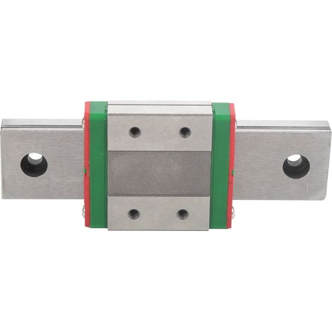 Coulisse linéaire miniature MGW12C‑100‑1R en acier inoxydable, rail de glissement compact de précision (1/5)