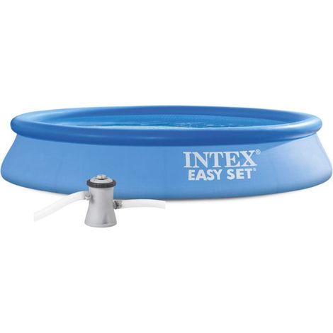 DESTOCKAGE - Piscine autoportée Intex Easy Set 3,05 x 0,61 m + Épurateur