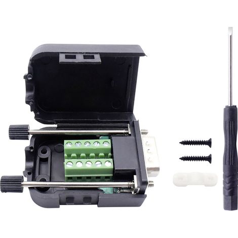TRU COMPONENTS  T190C4088 D-SUB Einbaustecker  Polzahl: 9 Schrauben 1 St.