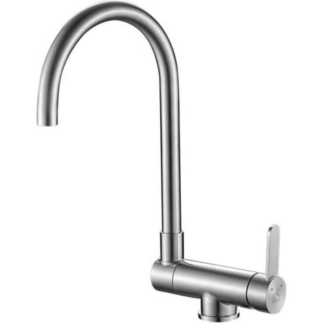 Grifo de cocina plegable Bona, acero inoxidable 304, fregadero de cocina