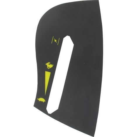 Adesivo acceleratore GGP - CASTELGARDEN 114361440/0