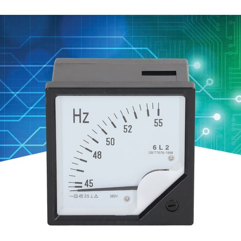 Rechteckwellen-Frequenzmesser 6L2 380 Hz, Zeiger-Frequenzmesser 380 V, 45–55 Hz (1/5)