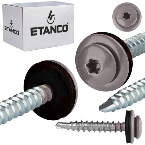 Vis Farmer GTFP à tête cylindrique 4,8x35mm RAL 9007
