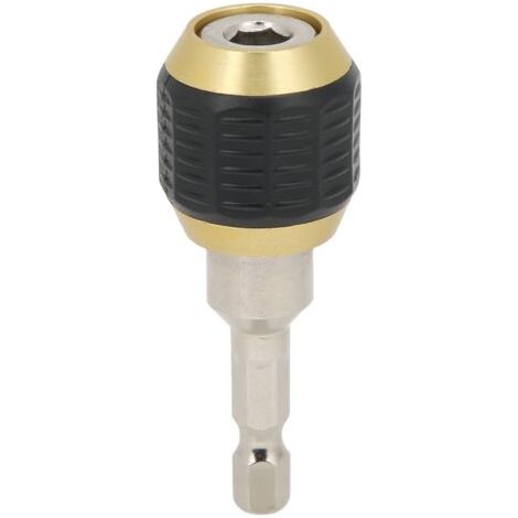 Pair - SJLERST Adaptateur de changement rapide de foret électrique, connecteur 1/4 po, tige hexagonale, convertisseur escamotable 60 mm / 2,4 po (1/5)