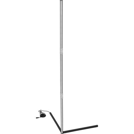 Lampadaire d'angle LED RGB à éclairage d'ambiance coloré avec base coudée, prise UE 100-240 V (1/5)