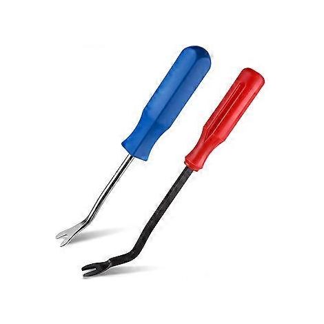 Polsterklammerentferner, Klammerheber, Hochleistungs-Nagelzieher, Polsternagelentferner (2 Stück)
