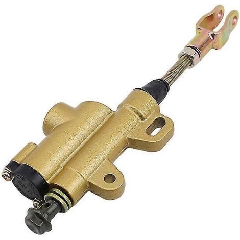 Pompe de frein arrière pour moto, pompe de frein hydraulique à pied arrière pour moto, maître-cylindre de frein arrière modifié, pièces détachées pour moto - or uniquement