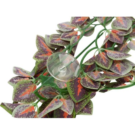 Plante en tissu à suspendre, Folium Perillae, pour reptiles 50 cm - Trixie