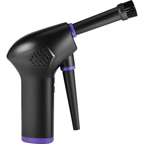 Aspirateurs à air comprimé pour ordinateurs, Lasogi Usb Air Duster pour le nettoyage, Mini aspirateur rechargeable 15000mah, Aspirateur clavier W-Ensoleillé (1/3)