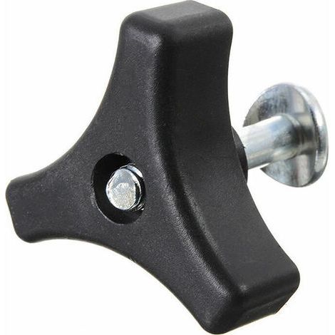 Écrou à oreilles Poignée universelle pour tondeuse à gazon Écrou à oreilles & Vis pièce électroménager outils de jardin manche papillon (1/5)