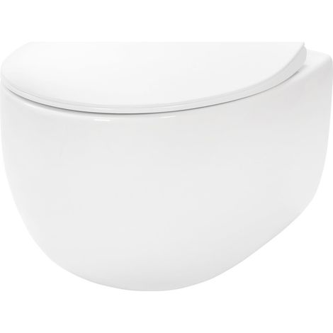 VASO WC SOSPESO REA LARS RIMLESS DUROPLAST FLAT