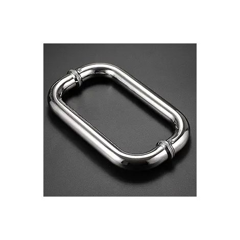 Poignée de porte en verre Poignée de porte de douche en acier inoxydable (entraxe des trous de 250 mm) (1/5)