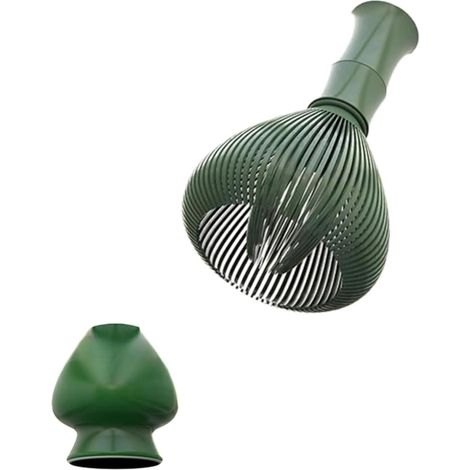 Batidor de matcha reutilizable apto para uso alimentario (verde) (1/5)