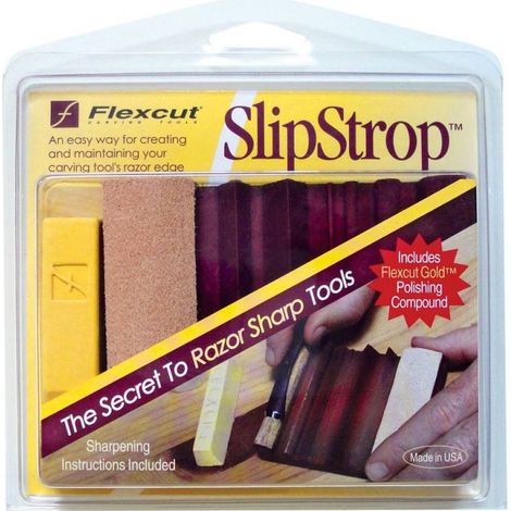 System d'scharfen von cuir von gouge PW12 Flexcut SlipStrop