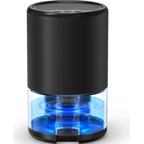 Elektrischer Luftentfeuchter (2,6 l) – Geeignet für Keller, Badezimmer und Schlafzimmer bis 32 m², leiser Betrieb, RGB-LED, automatische Abschaltung und Nachtmodus, energiesparend (1/5)