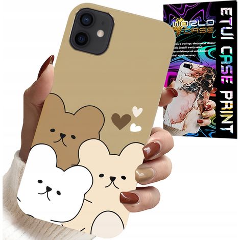 Hülle für iPhone 13 mini - Teddybär, Teddybärmuster für die jüngsten Kinder (1/5)
