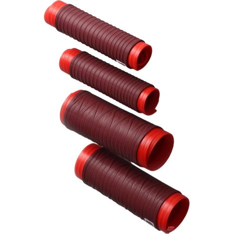 Housses de poignée de moto Kit de protection en silicone Guidon et housses antidérapants pour vélo, scooter, vélo électrique, quad, ATV Confort et contrôle universels à chaque trajet (1/5)