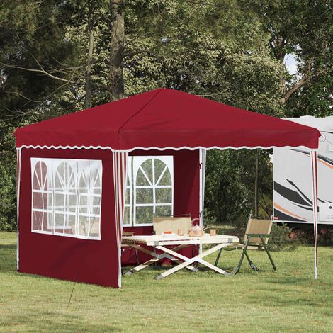 Carpa Plegable para Fiestas Burdeos 288 x 288 x 245 cm