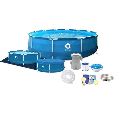 Piscina Avenli 366 x 76 cm con bomba - juego completo