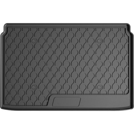 Vasca baule su misura in gomma sintetica - compatibile per Lancia Nuova Ypsilon 5p (05/24) baule basso, Mhev (1/5)