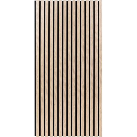 Colva Wanddekorationspaneel helles Holz 120x60cm - Atmosphera créateur d'intérieur (1/5)