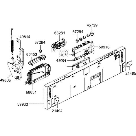 Ersatzteil - Elektronisches Modul (Referenz 6804) - - SMEG, WHIRLPOOL, BAUKNECHT, IGNIS, IKEA