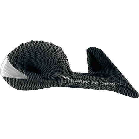 Race-8 Led, coppia specchi retrovisori esterni - Carbon