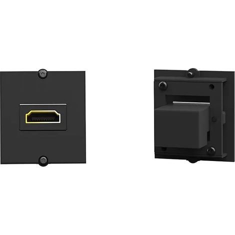 BACHMANN Rahmen HDMI Buchse Buchse 90°, 917.146 (1/2)