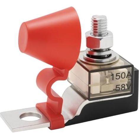 MRBF - Porte-fusible à bornes étanche à la poussière - 30 A - 58 V - Pour bateaux, yachts et camping-cars (1/5)