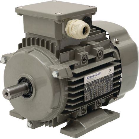 Elektromotor 0,75 kW IE3 400 V 3-Phasen-Welle 19x6 mm ZERTIFIZIERT (1/2)