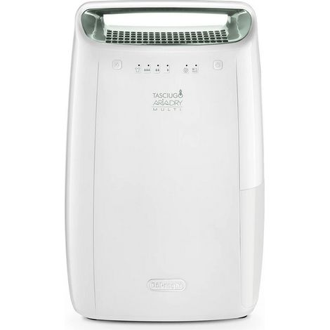 DeLonghi DEX212SF Luftentfeuchter Weiß Grün 12L/Tag (1/4)