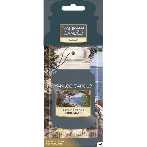 YANKEE CANDLE PROFUMO PER AUTO SINGLE CAR JAR BAYSIDE CEDAR