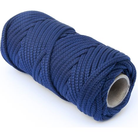 Treccia per veneziana in polipropilene Ø 3 mm. blu 20 mt.