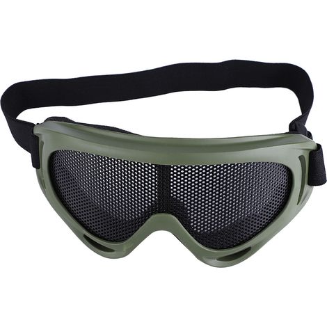 X400 tactiques maille lunettes lentilles en acier lunettes de soleil extérieur Paintball lunettes armée couleur (1/5)