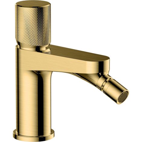 RAK Amalfi Bidet Mixer Tap Without Waste - Brushed Gold (1/2)