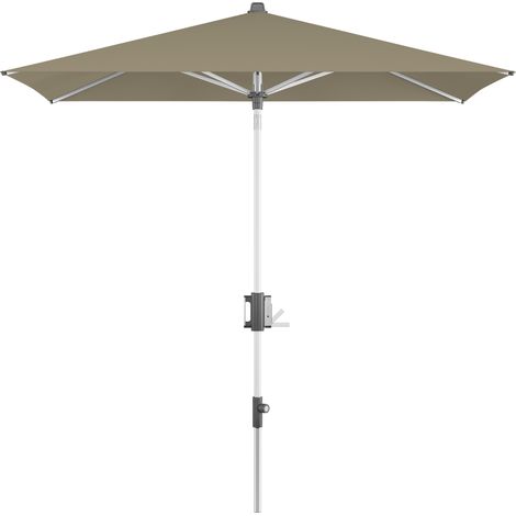 Doppler Sonnenschirm / Mittelmastschirm "Apoll 230 x 150 cm", sand, Bezug 100 % Polyester, Gestell aus Aluminium, 7 kg Sonnenschirm / Mittelmastschirm "Apoll 230 x 150", sand, 230 x 150 cm (1/5)
