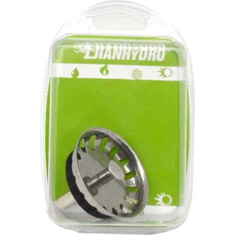 Dianhydro dm 52 lux tappo inox per piletta blister, multicolore