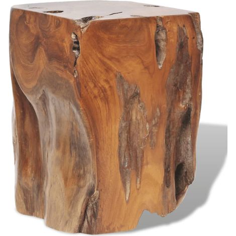 Tabouret Bois de teck massif (1/5)