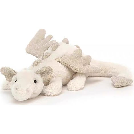 Pièce de collection fantaisie Dragon des neiges 50 cm objet décoratif cadeau original (1/2)