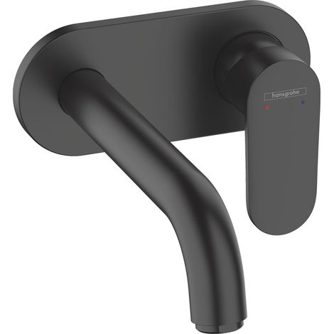HANSGROHE Mezclador mural oculto para lavabo Vernis Blend Negro mate 71576670 (1/5)