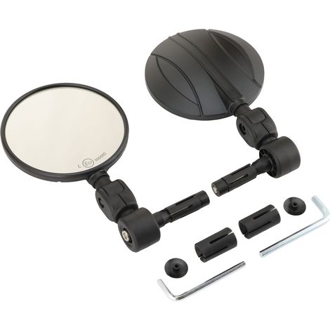 Rétroviseur universel réglable WOOSTAR pour motos et vélos SF-ZXC-002B (1/4)