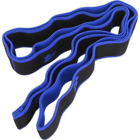Fitness-Elastikbänder, Widerstandsgürtel, Yoga-Schlinge, Übungszubehör für das Training (Blau) (1/5)