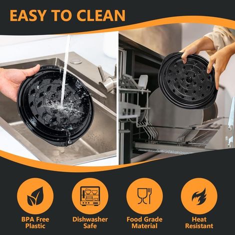 Upgraded 12in Chicken Shredder, Visible Meat Shredder Tool, Design with 4 Ball Bearings Chicken Shredder Tool Twist, Ergonomic Handle, Super Anti-Slip Base, Dishwasher Safe, Heat, BPA (1/3)