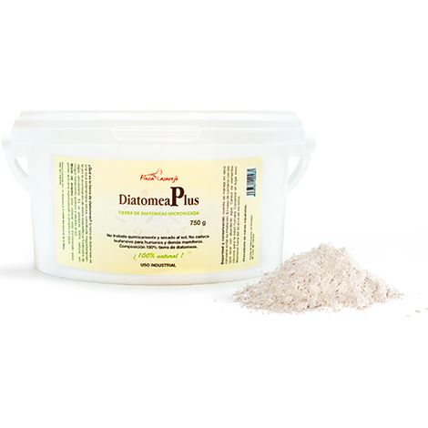 Tierra de diatomeas para ayudar a mantener el gallinero libre de parásitos - Producto Natural - 750 g