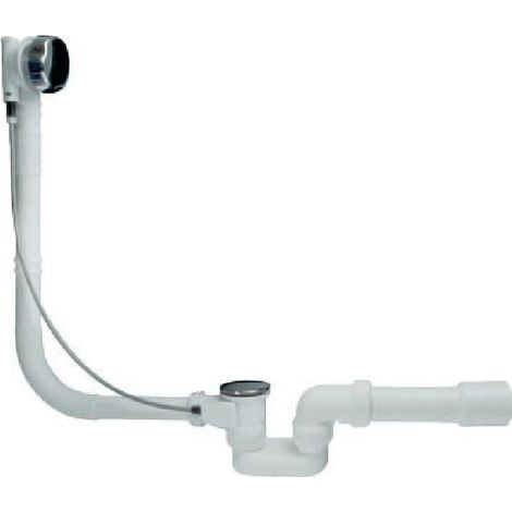 Colonna per scarico vasca universale con piletta, tappo automatico e sifone ø40/50 VS0700197 (1/2)