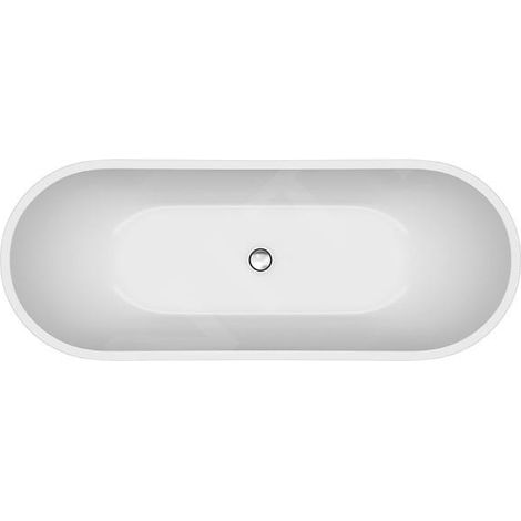 Cersanit Zen - Baignoire en îlot, 182x71 cm, pieds inclus, blanc S301-331 (1/3)