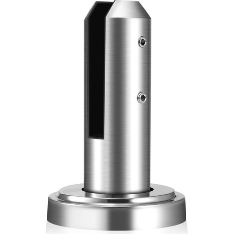 Morsetto per vetro, pannello in vetro per colonna di scale in acciaio inossidabile 304, morsetto per recinzione in vetro per balaustra di balconi per piscine, ringhiera da 8-12 mm (acciaio inossidabil (1/5)
