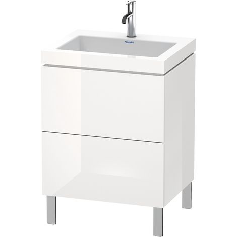 Duravit L-Cube c-bonded Set stehend, 2 Schubkästen, ohne