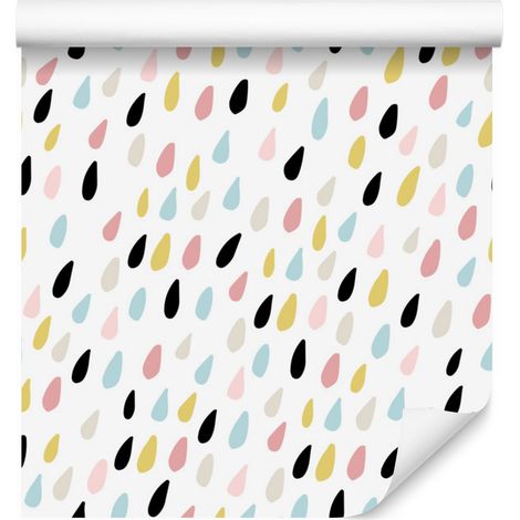 Carta da parati colorata e decorata per soggiorno e camera da letto, 50x1000 cm (1/5)
